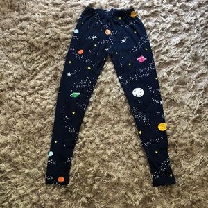 Kids space themed leggings